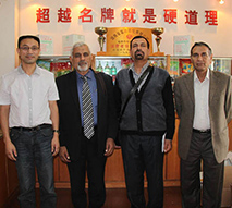 Customer group photo with Iran