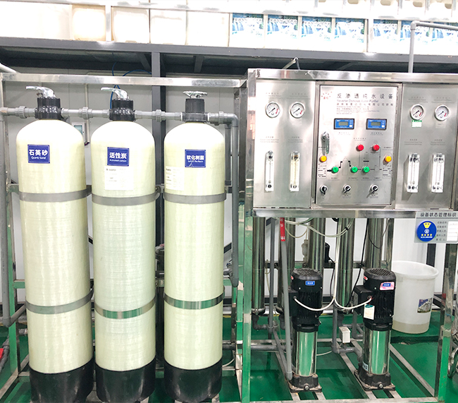 Reverse osmosis water treatment equipment